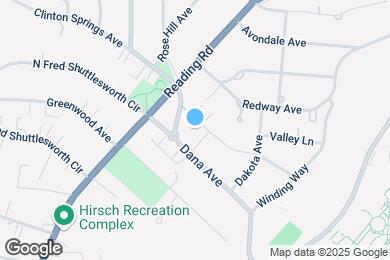 Map image of the property - 933 Marion Ave