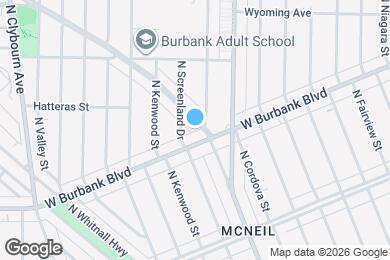 Map image of the property - 1408 N Edison Blvd