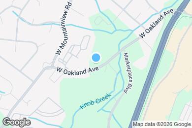 Map image of the property - Vintage Johnson City Apartments