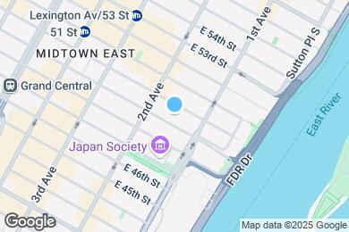 Map image of the property - Corner 1-Bedroom in Midtown East | 11th Fl...
