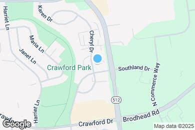 Map image of the property - 4616 Cheryl Dr