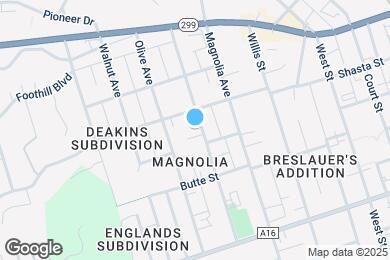 Map image of the property - 1340 Orange Ave