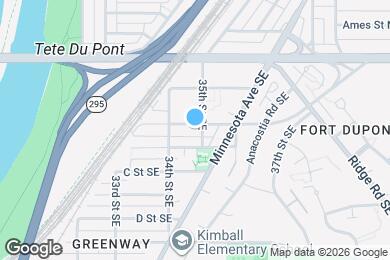 Map image of the property - 3427 B St SE