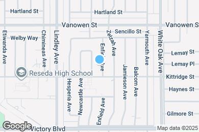 Map image of the property - 6623 Enfield Ave