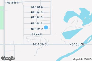 Map image of the property - 3336 NE 11th St