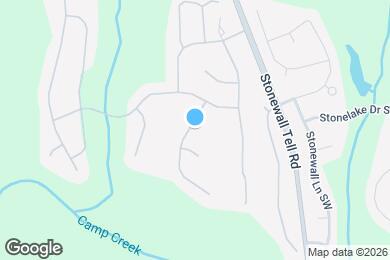 Map image of the property - 2894 Edgewater St SW