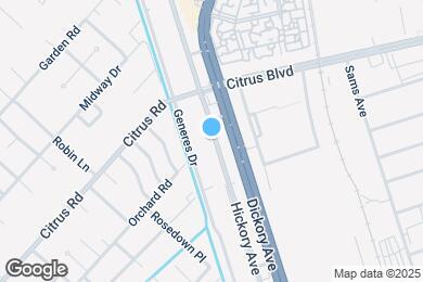 Map image of the property - 1600 Hickory Ave