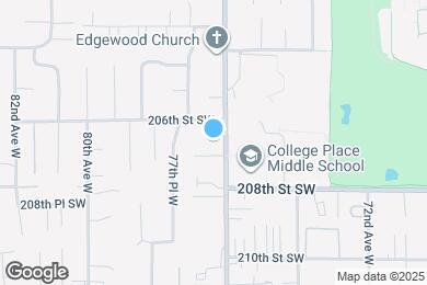 Map image of the property - 20620 76th Ave W