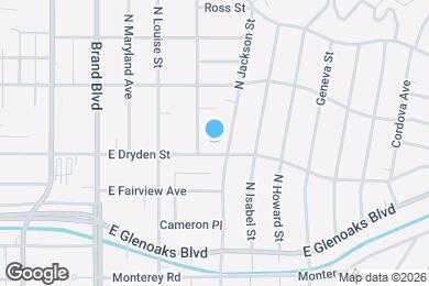 Map image of the property - 415 E Dryden St