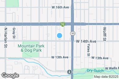 Map image of the property - 1404 Benton St