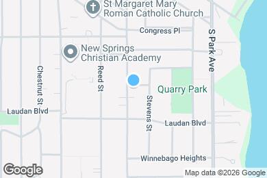 Map image of the property - 501 Lakecrest Dr