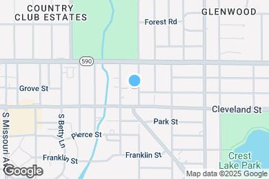 Map image of the property - 24 N Hillcrest Ave