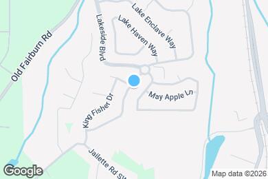 Map image of the property - 3851 Lake Sanctuary Way