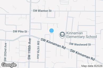 Map image of the property - 4115 SW 195th Ct