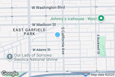 Map image of the property - 2818 W Wilcox St