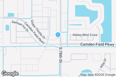 Map image of the property - 4323 Globe Thistle Dr
