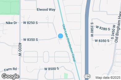 Map image of the property - 8375 S Susan Wy