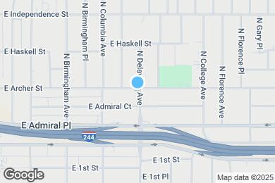 Map image of the property - 2752 E Archer St