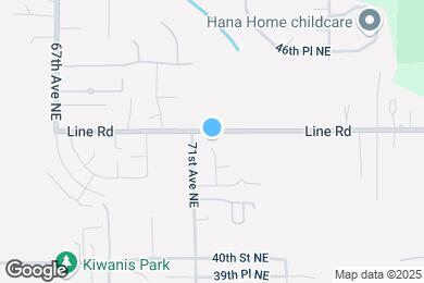 Map image of the property - 4368 71st Dr NE
