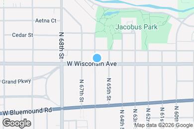 Map image of the property - 6533 W Wisconsin Ave