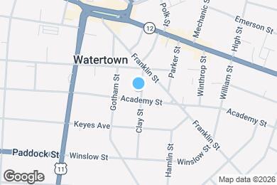 Map image of the property - 328 Clay St