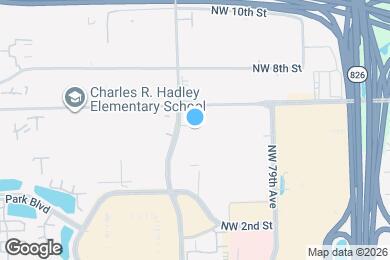 Map image of the property - 511 NW 82nd Ave