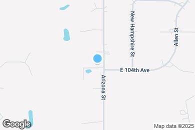 Map image of the property - 10410 Arizona St