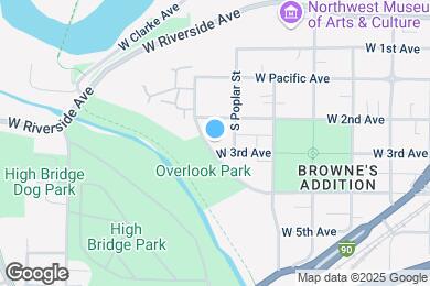 Map image of the property - 223 S Coeur d'Alene St