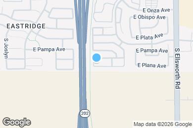 Map image of the property - 8852 E Plana Ave
