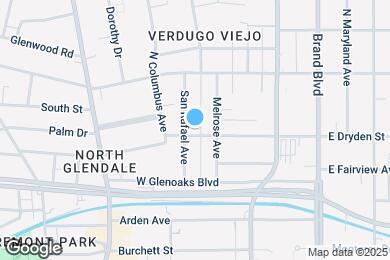 Map image of the property - 321 W Dryden St