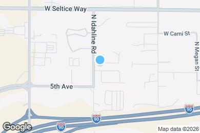 Map image of the property - 674 N Hydra Pl