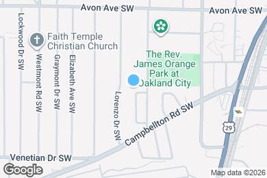 Map image of the property - 1361 Byrere Terrace SW