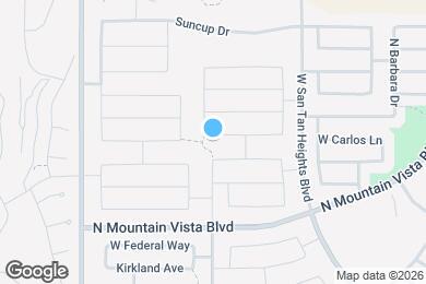 Map image of the property - 4251 W Dayflower Dr