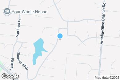 Map image of the property - 3684 Bristol Lake Dr