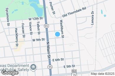 Map image of the property - 1109 W 4th St