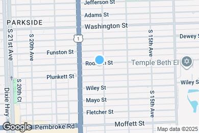 Map image of the property - 1704 Rodman St