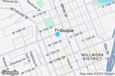 Map image of the property - 1363 Iowa St