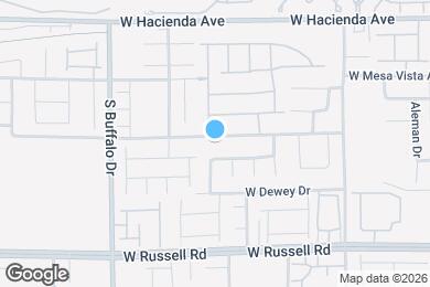 Map image of the property - 7599 W Diablo Dr