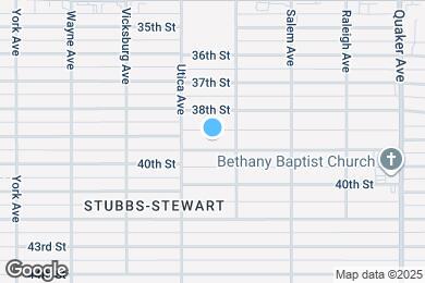 Map image of the property - 4710 39th St