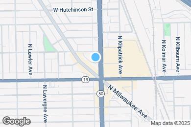 Map image of the property - 4015 N Milwaukee Ave