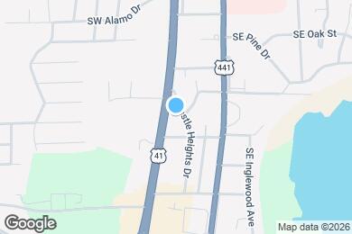 Map image of the property - 1118 SW Castle Heights Terrace