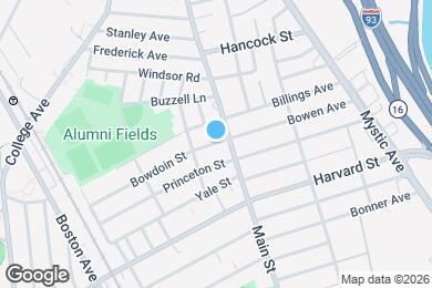 Map image of the property - 10 Bowdoin St