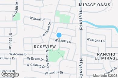 Map image of the property - 13234 W Banff Ln