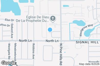 Map image of the property - 5325 Bonnie Brae Cir