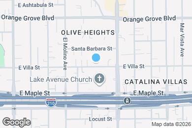 Map image of the property - 777 E Villa St