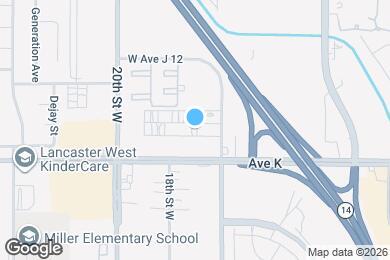 Map image of the property - 1728 W Avenue J15