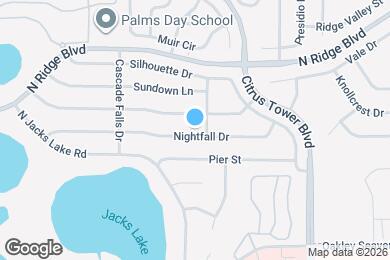 Map image of the property - 1552 Nightfall Dr