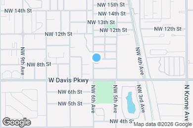 Map image of the property - 568 NW 7th St