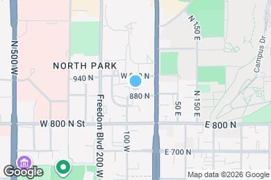 Map image of the property - 72 W 880 N