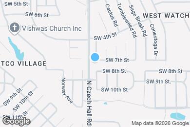 Map image of the property - 12132 SW 7th St